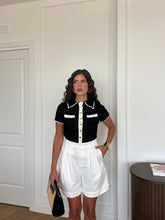 Carica l'immagine nel visualizzatore di Gallery, MAGLIA POLO COCO NERA

