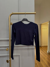Carica l&#39;immagine nel visualizzatore di Gallery, MAGLIA CROP MANICHE LUNGHE

