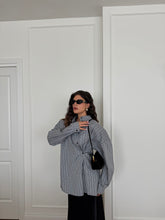Carica l&#39;immagine nel visualizzatore di Gallery, CAMICIA QUADRETTI GRIGIO/NERO
