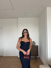 Carica l'immagine nel visualizzatore di Gallery, ABITO DENIM FIOCCHI
