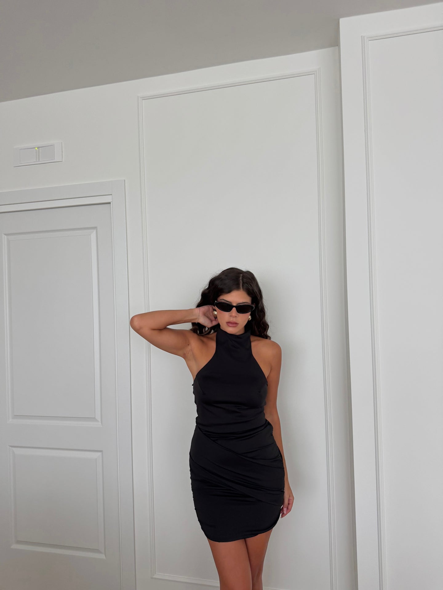 MINI DRESS MADISON NERO