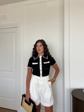 Carica l'immagine nel visualizzatore di Gallery, MAGLIA POLO COCO NERA
