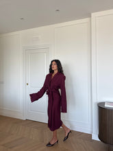 Carica l'immagine nel visualizzatore di Gallery, DRESS CHEMISIER SPALLINE BORDEAUX
