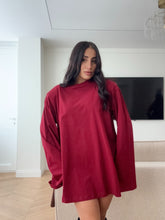 Carica l'immagine nel visualizzatore di Gallery, MAGLIA OVER ALEX BORDEAUX
