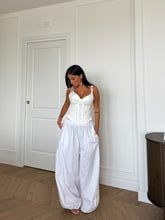 Carica l'immagine nel visualizzatore di Gallery, PANTALONI BALLOON BIANCO

