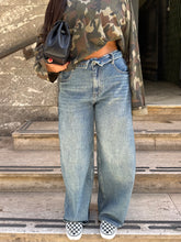 Carica l'immagine nel visualizzatore di Gallery, JEANS BAGGY RISVOLTO
