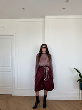 Carica l'immagine nel visualizzatore di Gallery, BERMUDA BAGGY FOULARD BORDEAUX
