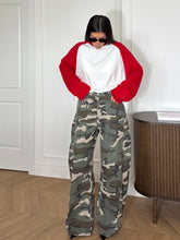 Carica l'immagine nel visualizzatore di Gallery, JEANS CAMO LOVE YOU
