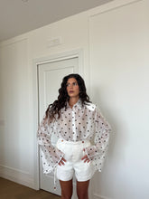 Carica l'immagine nel visualizzatore di Gallery, CAMICIA POIS SPALLINE
