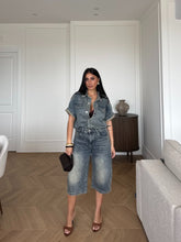 Carica l'immagine nel visualizzatore di Gallery, SET CAMICIA E BERMUDA DENIM
