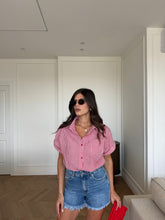 Carica l'immagine nel visualizzatore di Gallery, CAMICIA RISVOLTO VICHY ROSSO
