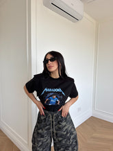 Carica l&#39;immagine nel visualizzatore di Gallery, T-SHIRT CROP MARADONA NERA

