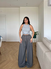 Carica l'immagine nel visualizzatore di Gallery, PANTALONI OVER ADRY GRIGIO
