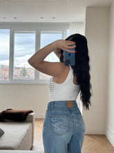 Carica l'immagine nel visualizzatore di Gallery, JEANS RETRO STRASS
