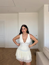 Carica l'immagine nel visualizzatore di Gallery, DRESS CORTO LAUREL PANNA
