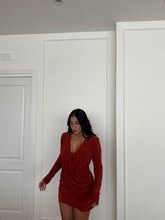 Carica l&#39;immagine nel visualizzatore di Gallery, MINI DRESS TAYLOR RUGGINE
