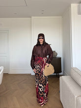 Carica l'immagine nel visualizzatore di Gallery, PAREO LUMINA ANIMALIER BORDEAUX
