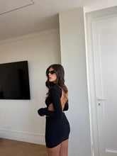 Carica l&#39;immagine nel visualizzatore di Gallery, ABITO MELANY NERO
