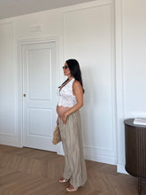 Carica l'immagine nel visualizzatore di Gallery, PANTALONI ALADIN GESSATO BEIGE
