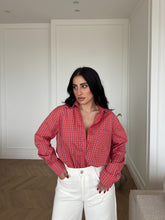 Carica l'immagine nel visualizzatore di Gallery, CAMICIA QUADRI ARANCIONE

