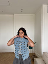 Carica l'immagine nel visualizzatore di Gallery, GILET DENIM MICHEAL
