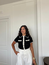 Carica l'immagine nel visualizzatore di Gallery, MAGLIA POLO COCO NERA
