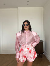 Carica l'immagine nel visualizzatore di Gallery, CAMICIA VELATA SPALLINE ROSA
