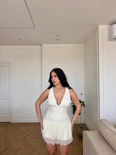 Carica l'immagine nel visualizzatore di Gallery, DRESS CORTO LAUREL PANNA
