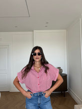 Carica l'immagine nel visualizzatore di Gallery, CAMICIA RISVOLTO VICHY ROSSO
