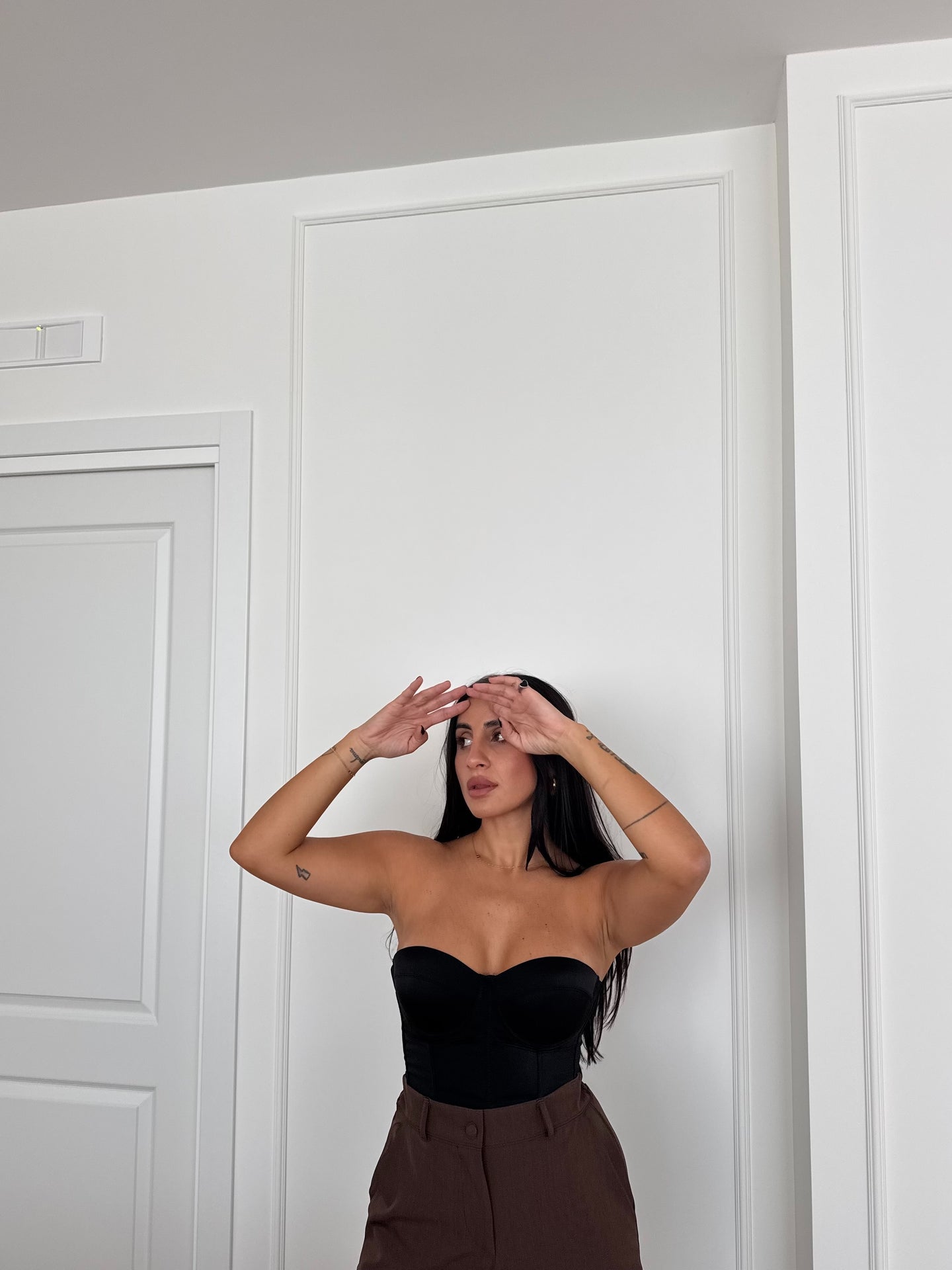 BUSTIER BASIC NERO