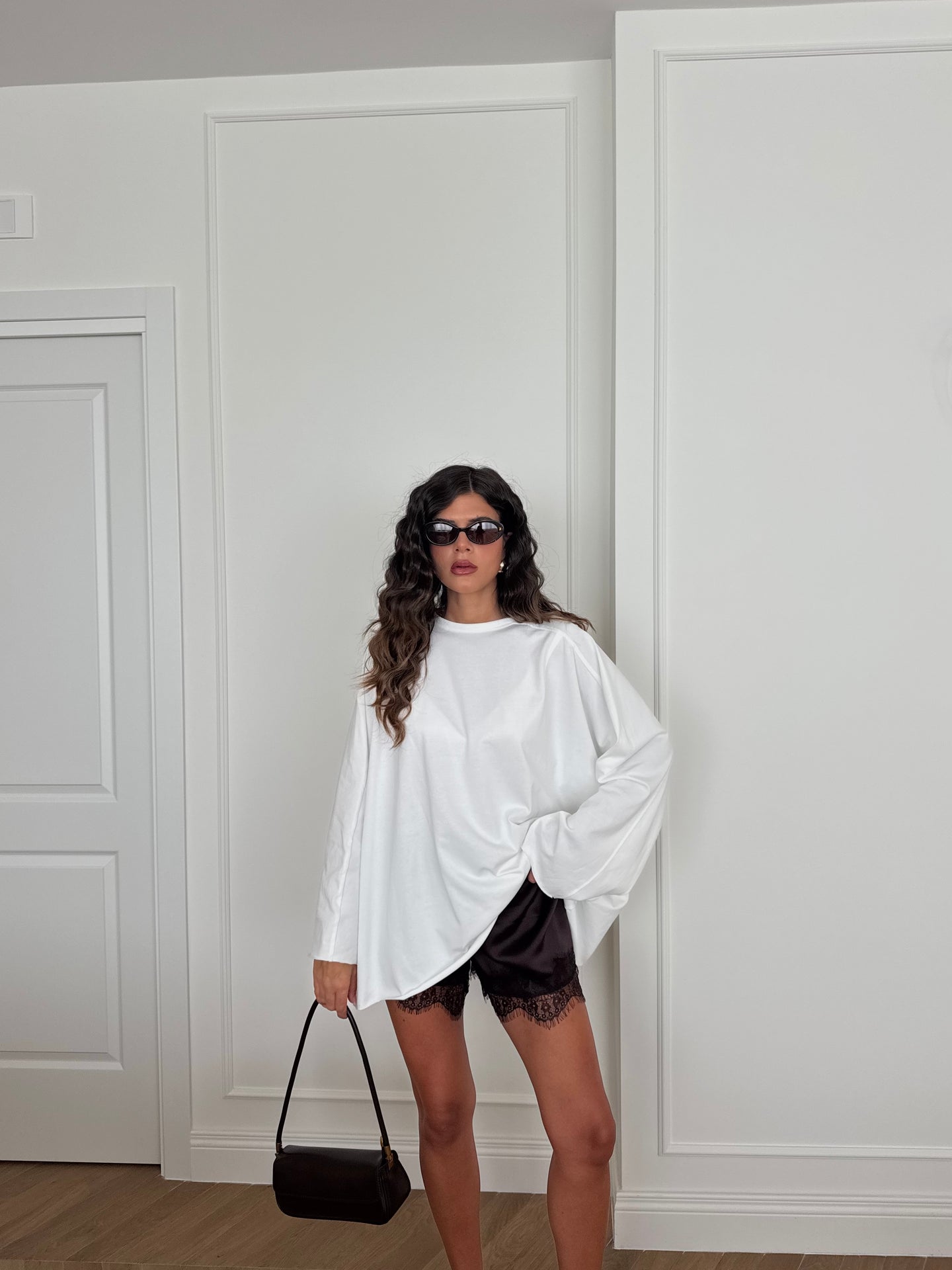 MAGLIA OVER CARMEN BIANCO