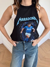 Carica l&#39;immagine nel visualizzatore di Gallery, CANOTTA MARADONA NERA
