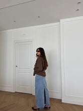 Carica l&#39;immagine nel visualizzatore di Gallery, GONNA LUNGA DENIM
