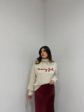 Carica l&#39;immagine nel visualizzatore di Gallery, PULLOVER MERRY GIRL PANNA LUMINA
