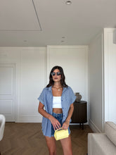 Carica l'immagine nel visualizzatore di Gallery, CAMICIA RISVOLTO VICHY BLU
