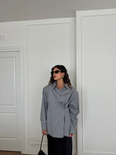 Carica l&#39;immagine nel visualizzatore di Gallery, CAMICIA QUADRETTI GRIGIO/NERO

