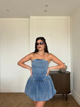 Carica l'immagine nel visualizzatore di Gallery, DRESS DENIM PALLONCINO
