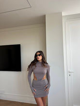 Carica l&#39;immagine nel visualizzatore di Gallery, ABITO MELANY FANGO
