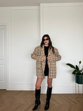 Carica l'immagine nel visualizzatore di Gallery, BLAZER OVERSIZE TARTAN
