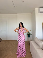 Carica l'immagine nel visualizzatore di Gallery, ABITO LUNGO POIS ROSA
