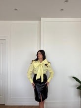 Carica l'immagine nel visualizzatore di Gallery, GONNA LONGUETTE PELLE NERO

