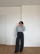 Carica l&#39;immagine nel visualizzatore di Gallery, PANTALONI WIDE LOLA GRIGIO
