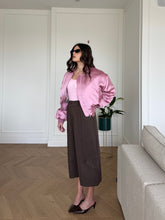 Carica l'immagine nel visualizzatore di Gallery, BOMBER SATIN ROSA
