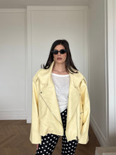 Carica l'immagine nel visualizzatore di Gallery, GIACCA BIKER OVER GIALLO

