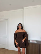 Carica l'immagine nel visualizzatore di Gallery, DRESS SELENE MARRONE
