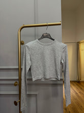 Carica l&#39;immagine nel visualizzatore di Gallery, MAGLIA CROP MANICHE LUNGHE
