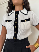 Carica l'immagine nel visualizzatore di Gallery, MAGLIA POLO COCO BIANCA
