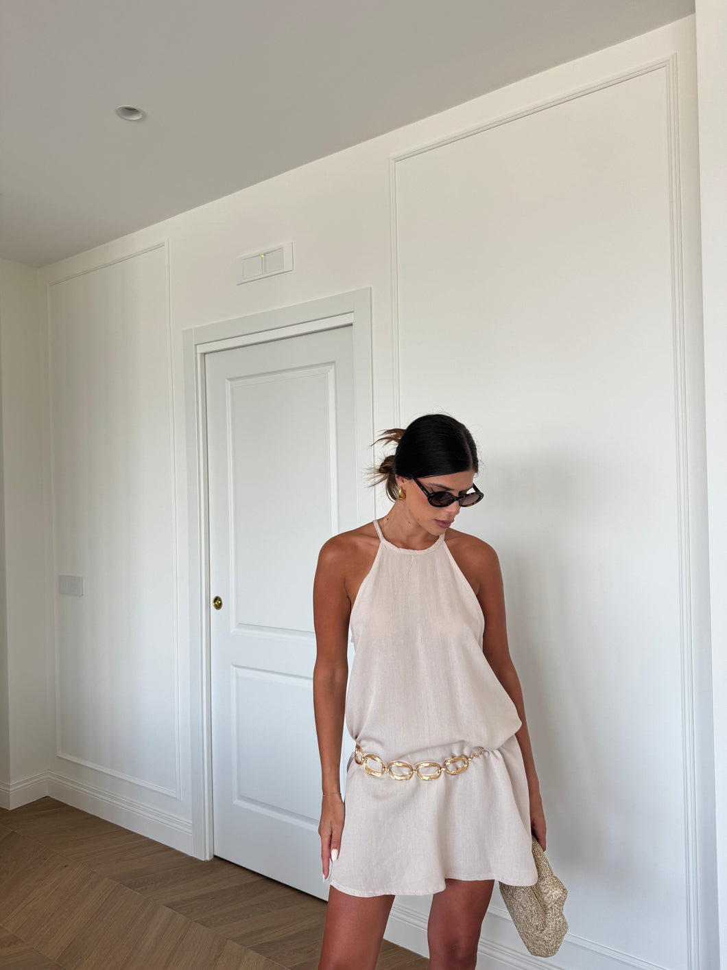 MINI DRESS FREE BEIGE