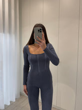 Carica l&#39;immagine nel visualizzatore di Gallery, JUMPSUIT COSTINE BLU
