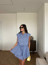 Carica l'immagine nel visualizzatore di Gallery, CAMICIA VICHY BLU
